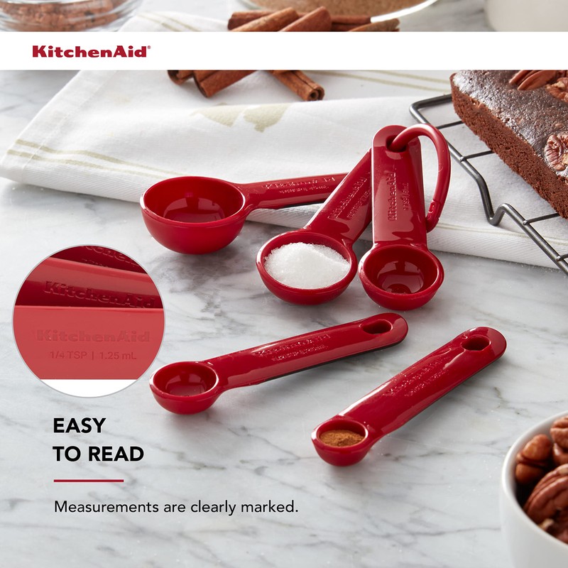 KA UNIVERSAL S5 MEASURE SPOON RED