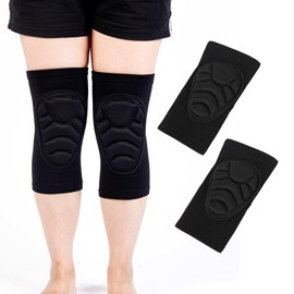 atnayo Knee Pads Work, Thick Foam Kneepads for Men Women Dance Volleyball Snowboarding