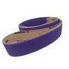 2X72 Premium High Performance Purple Ceramic Sanding Belts for Metal