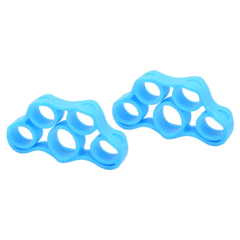 2pcs Silicone Finger Exerciser Improve Finger Dexterity High Flexibility Hand