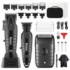 KEMEI Professional Hair Clippers for Men, Cordless Barber Clippers Set