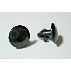 TXDashcovers For ROUGE 2003-2012 Weatherstrip Retainers Clips Fasteners  (25) Black Nylon