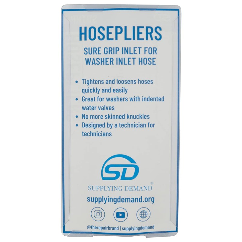 Supplying Demand THP-1 20001120 Clothes Washer Hose Pliers