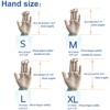LWANO Archery Gloves Leather Practice Hunting Three Finger Protector for