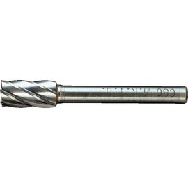 Muraki AC1C102 MRA Carbide Bar, Cylindrical, Aluminum Cut, φ0.2 inches (6 mm), 0.37 x 0.7 inches (9.5 x 19 mm)