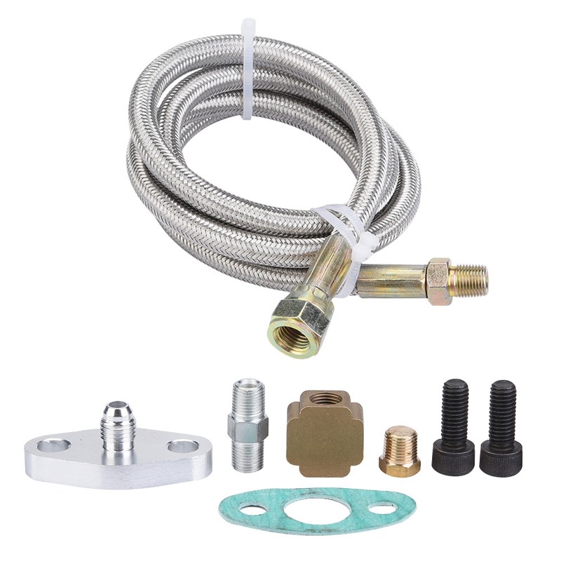 36inch Turbo Oil Return Drain Line Kit Supply Complete Kit