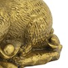 Bunny Statue Sturdy Brass Retro Look Fine Details Stable Durable