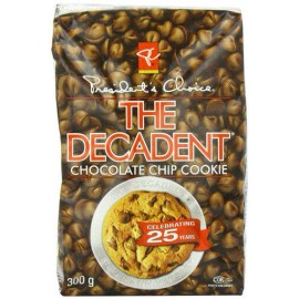 Loblaws Inc. President's Choice the Decadent Chocolate Cookie, Chip, 300g {Canadian}