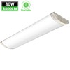 TychoLite 4ft LED Light Fixtures Dimmable 80W 8800lm Linear Flush