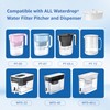 Replacement for All Waterdrop® Pitcher and Dispenser Filtration System, Fits