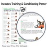 OPTP The Original Stretch Out Strap with Exercise Poster, USA