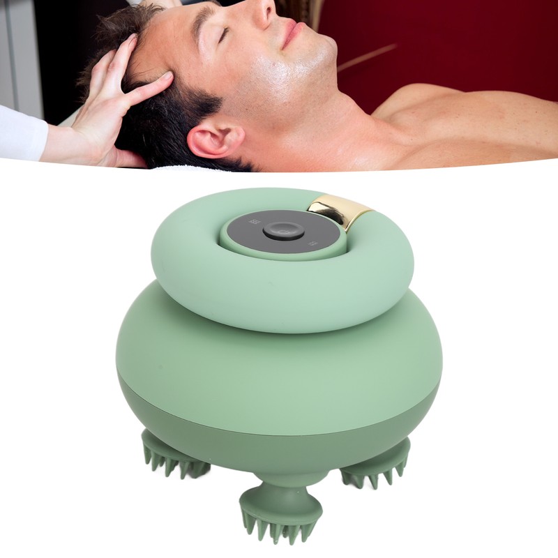 Electric Scalp Massager 4 Claw Head Massager Rechargeable Portabele Waterproof
