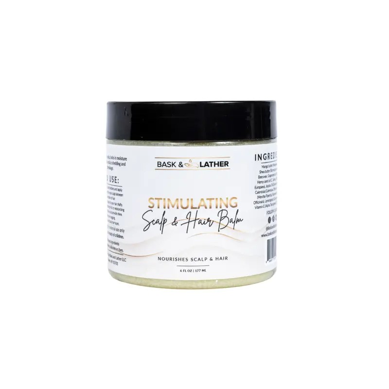 Stimulating Scalp & Hair Balm with Shea Butter and Mango