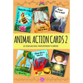 Animal Action Cards 2
