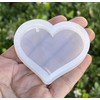 Heart Mold for Resin -Resin Mold - Shiny Silicone Mold
