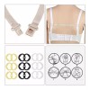 Veraly Clips Sujetador Correas Bra Strap Elástico Ajustable 12pzs
