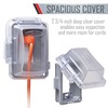 TayMac MM420C 1-Gang Nonmetallic Extra Duty Weatherproof In-Use Horizontal/Vertical 16-in-1