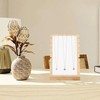 Pinkgarden Bamboo Necklace Display Stand - Chain Jewelry Rack Organizer,