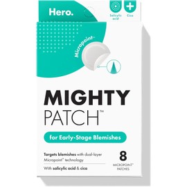 Mighty Patch Micropoint™ Para Manchas De - Parche De Tratamiento De Manchas De Acné Hidrocoloide Para Granos En Etapa Temprana Y Espinillas Ocultas, 395 Micropuntos (8 Parches)