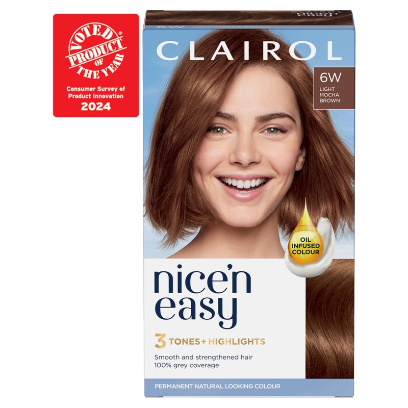 Clairol Clairol Nice'n Easy Crème, Natural Looking Oil Infused Permanent
