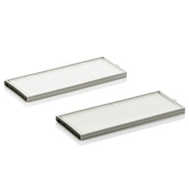 Original MANN-FILTER Interior Filter CU 2506-2 – Cabin air filter set (set of 2) – For passenger cars