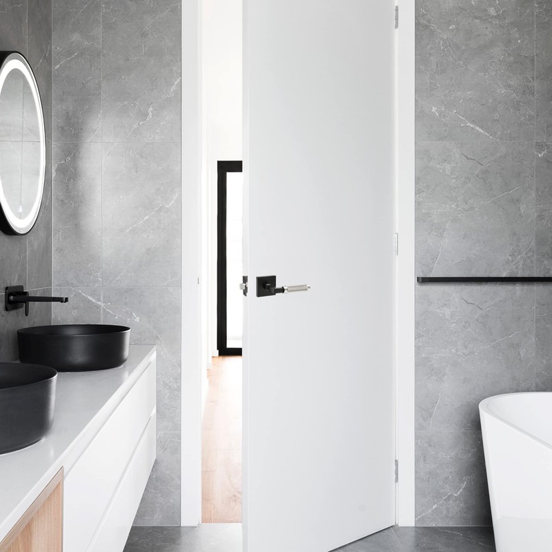 Explore Hardware New York Model Solid Brass Lever Hallway &