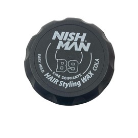 Nishman Cera para Cabello Hombre Fijación Brillo Firmeza Hair Styling Modelo B9 Aroma Wax Cola de 150 ml