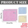 Viilich Pack of 6 Multi-Purpose Wire Dishcloths, Scourer, Cleaning Cloth,