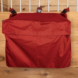 Schneiders Stall Front Large Horsewear Bag II | Durable 600D Polyester | Teflon Coated | Extra Large Capacity | Secure Fastening | Color Red