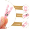 VILLFUL 5 Packs Shower Photo Clips Clothespins for Gender Reveal