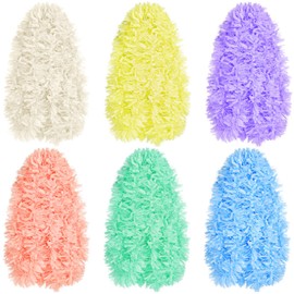 Riceshoot 131.23 ft Easter Tinsel Garland Pastel Metallic Garland Decoration Hanging Twist Glittering Pastel Garlands for Spring Easter Tree Home Decoration Wedding Party Supplies