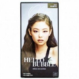 Mise-en-scène All New Hello Bubble 6AO Ash Olive Dark Greenish Brown (WDC5CBB) - Option: Single item / 미장센 올뉴 헬로버블 6AO 애쉬올리브 어두운녹빛갈색 (WDC5CBB) - 옵션:단품