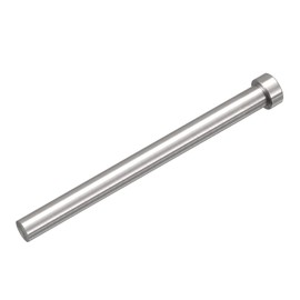 sourcing map Straight Ejector Pins, 12mm (15/32") Dia. 65Mn Steel Round Tip Punch 150mm (6") Long for Mechanical Maintenance