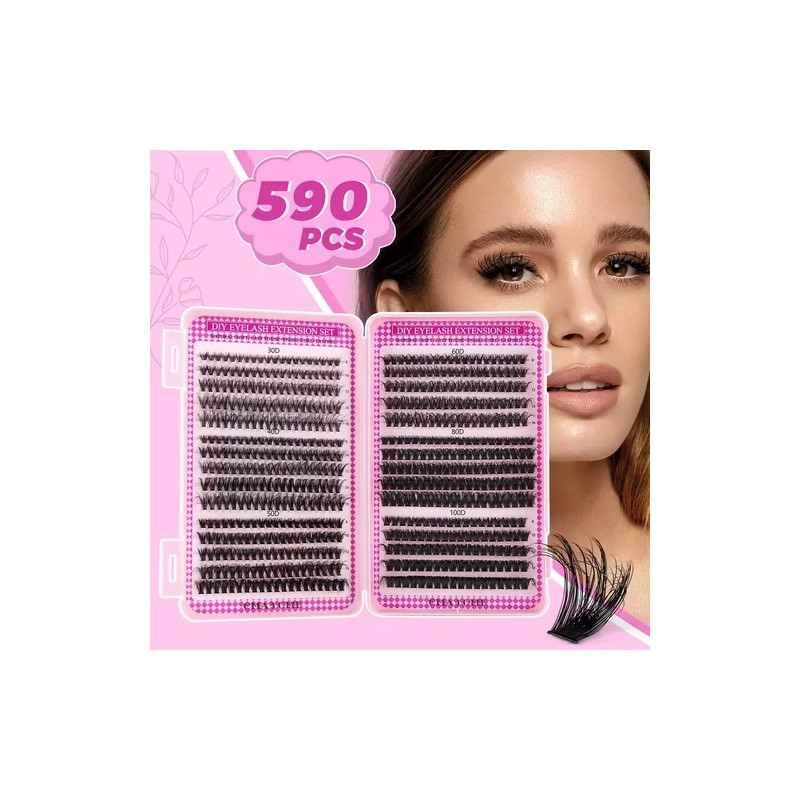 Extensiones De Pestañas 3040d5060d80100d 8-16mm W Shape
