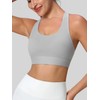 High Support Sports Bra, Grey, Medium