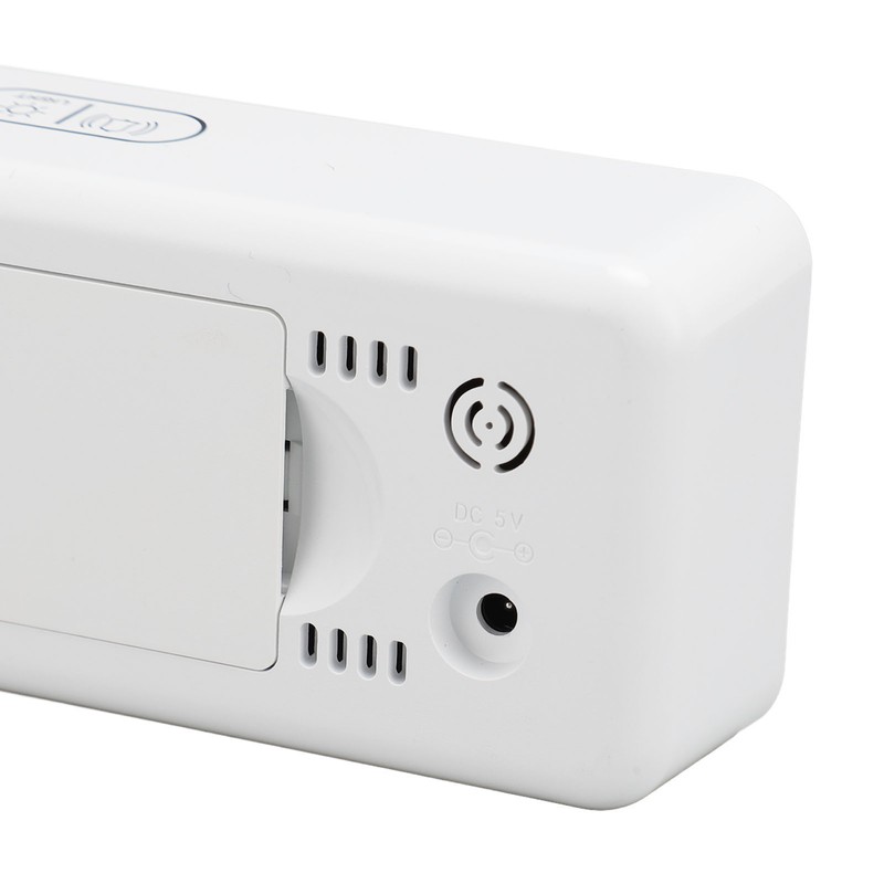 LED Clock Dual Mode Auto Dimming Temperature Display Snooze Function