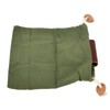 Leather Canvas Foraging Pouch Belt Fruit Picking Bag for Camping