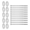 Intake Manifold Bolts Stainless Steel Corrosion Resistant Replacement for Chevy
