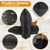 100pack Disposable Shoe Covers, JOENCOST Durable Non Slip Disposable Boot
