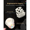 Cocinare KissCup Ceramic Espresso Cup – 2.2oz Demitasse Cup for