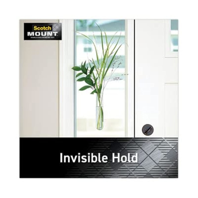 Double-Sided Mounting Tape, Clear, 1 x 60-In.