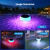 VloEssic Solar Pool Chlorine Floater 2PCS, Chlorine Tablet Floater with