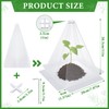Niuyhe Niuyhe Garden Cloches for Plants, 20 Pack Plastic Small