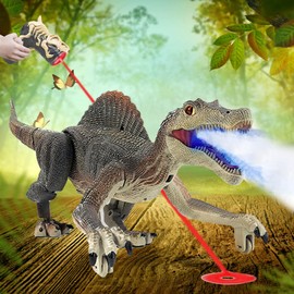 JONZOO Dinosaur Toys for Kids 3-5, Remote Control Dinosaur Toys for Boys 5-7, Birthday Gifts Ideas for 3 4 5 6 7 8 9 10 Year Old Boys
