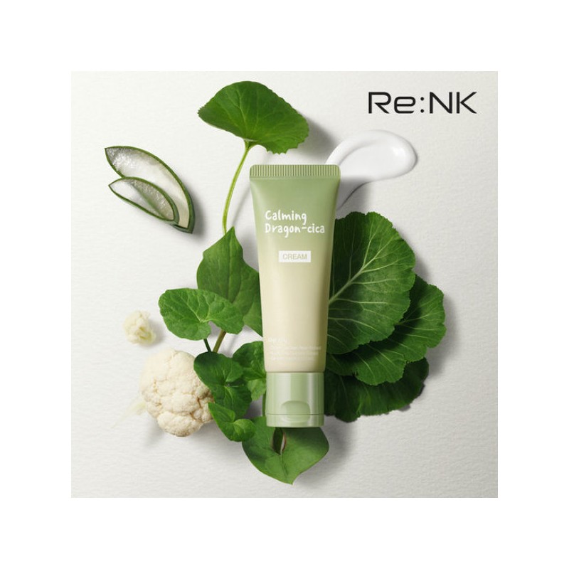 ReenK. 크림 2ml 5매증정리엔케이 진정수분/카밍 드래곤시카 크림 50ml Cream 2ml