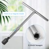 7-Piece Set Tap Adapter, 1/4 Hex Shank Tap, 6.35 x