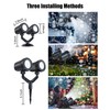 Brightown Snowflake Projector Lights Outdoor, Double Head Dynamic LED Rotating