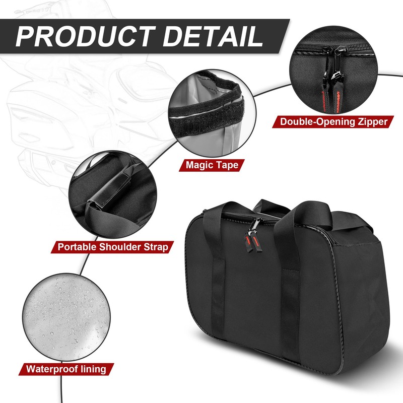 Proyoureye Saddlebag for Can Am Spyder RT, Removable Luggage Bag
