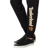 Timberland Men's Linear Logo Sweatpant, Black Medium