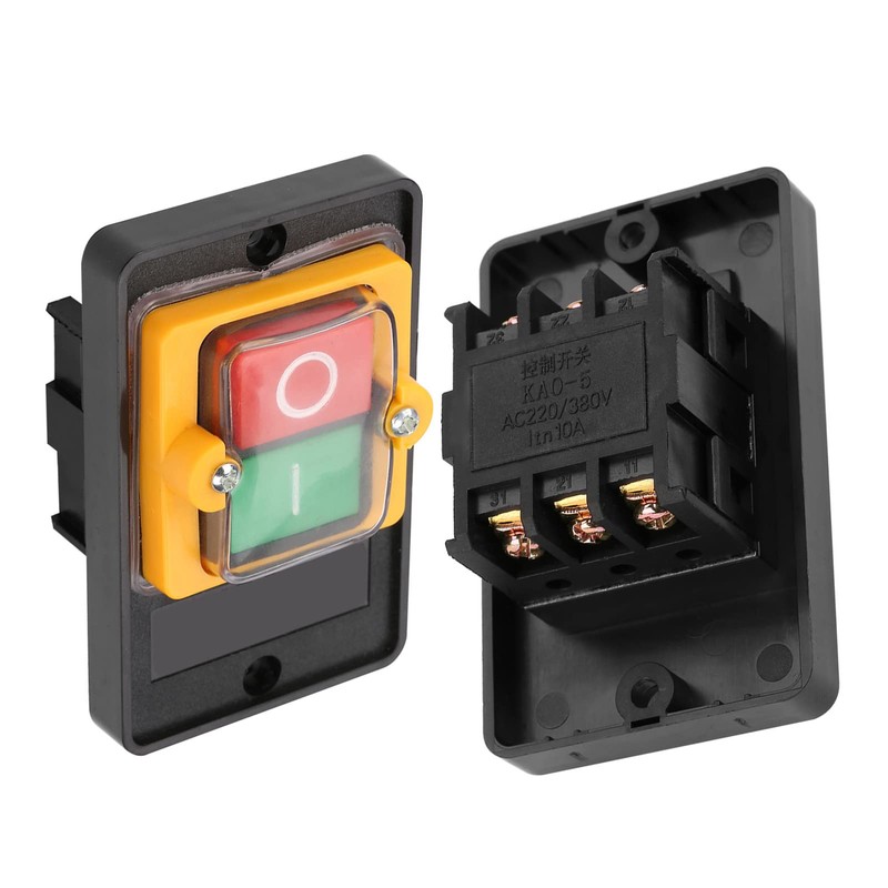 Kedu Kjd12 Waterproof Switch 120V AC220V 380V 10A Waterproof On/Off